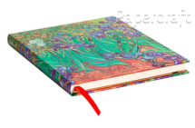Paperblanks diář 18měsíční 2023-2024 Van Gogh’s Irises ultra vertikální DE9499-9